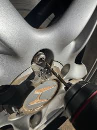 Stripped lug nut removal work photo 3